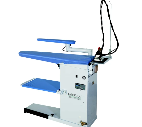 Finishing Equipments BATTISTELLA  ARCHIMEDE/C3S Heated, vacuum and blowing industrial foldable ironing board equipped with 3L boiler and iron 1 ~blog/2024/7/12/archimede_c3s_scheda