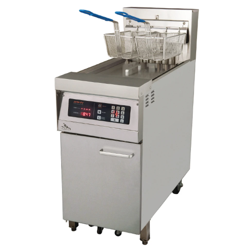 KTE DELITAS FRYERS KCF812E1 ELECTRIC With BUILT IN FILTRATION SYSTEM