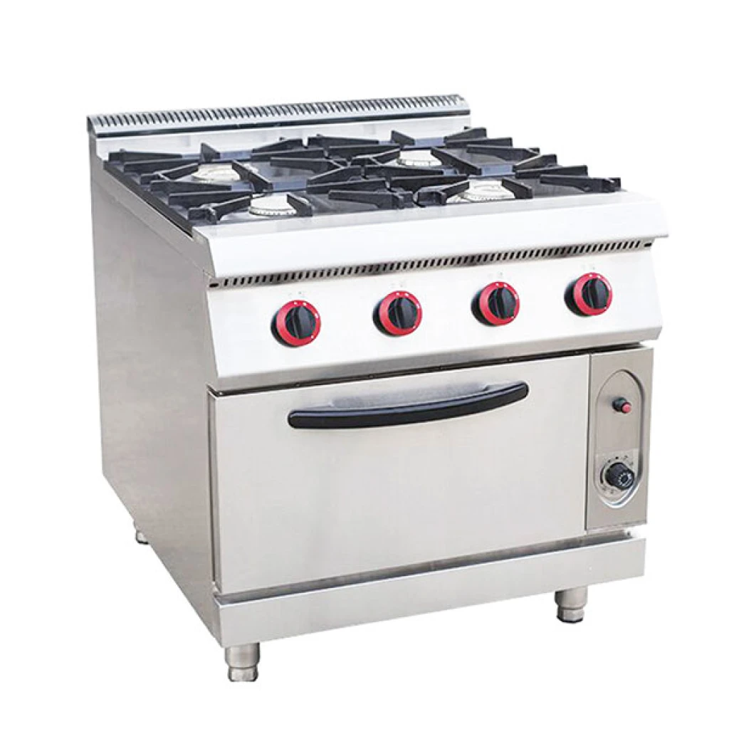 FRYKING  4 BURNER GAS RANGE WITH GAS OVEN OH900RQ4