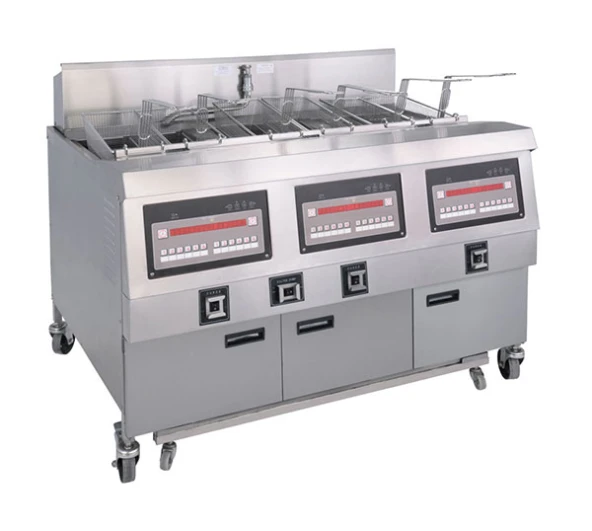 Fryer  FRYKING COMMERCIAL LP GAS OPEN FRYER WITH OIL FILTER SYSTEM FOR RESTAURANT OFG-323 1 ~blog/2024/7/22/open_fryer_filtration