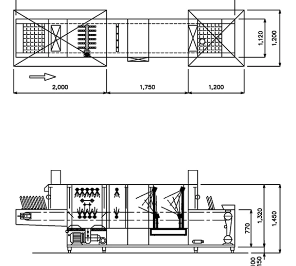 Dishwasher PRAIM Sterilization Wide Flight type Dishwasher PMFE-S600W PMFE-S600DW Wide Series 2 ~blog/2024/7/30/pmf_s600w