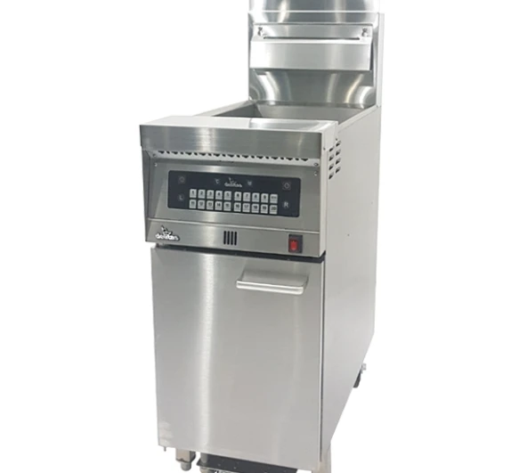 Fryer KT&E DELITAS FRYERS  MODEL KCF 820G1 LP GAS With BUILT IN FILTRATION SYSTEM 1 ~blog/2024/7/4/pro_kcf_820g1_1