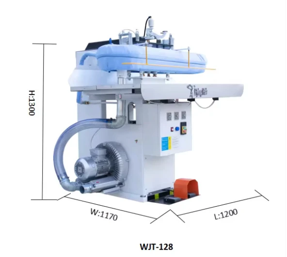 Finishing Equipments  FLYING FISH WJT 125  126 128 129 Series Industrial Laundry Steam Press Machine 4 ~blog/2024/8/6/wjt_128